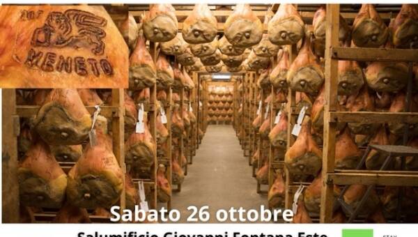 Sabato 26 ottobre: PROSCIUTTO EXPERIENCE & Much More... 